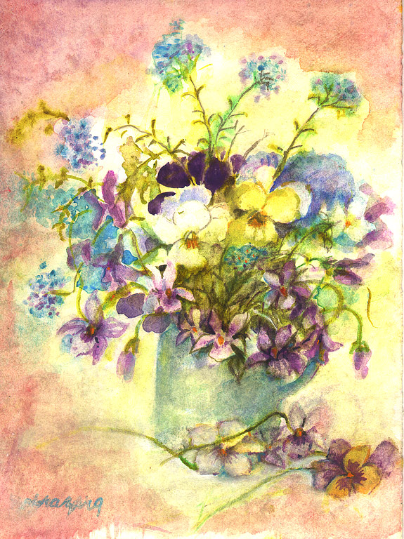 Opera Nora Berg - Bouquet di primavera