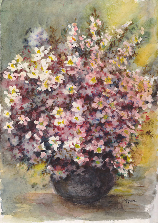 Opera Nora Berg - Fiori di melo