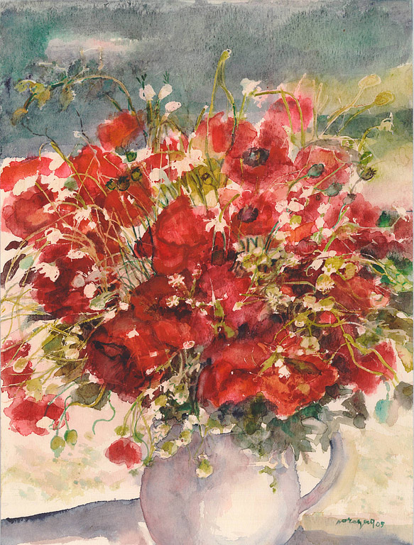 Opera Nora Berg - Fiori di prato