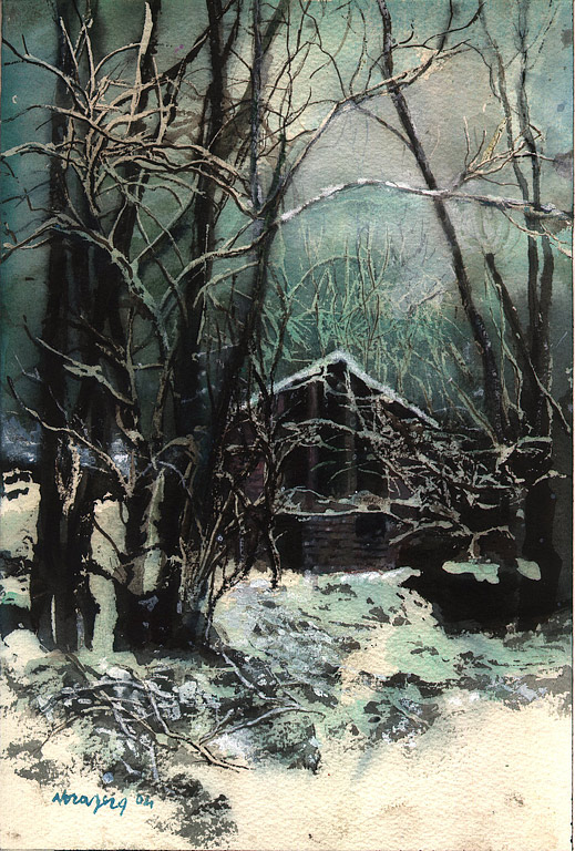 Opera Nora Berg - Casolare a Frassi
