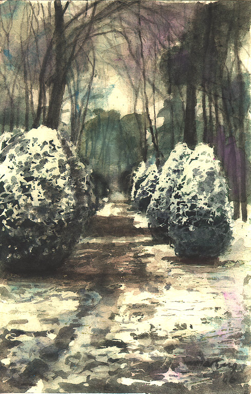 Opera Nora Berg - Sentiero nel Parco