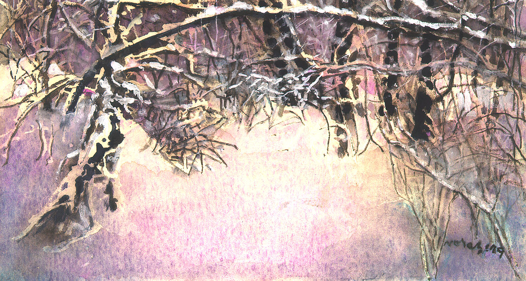 Opera Nora Berg - L'incanto del bosco