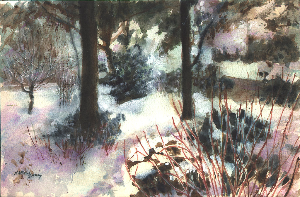 Opera Nora Berg - Il mio giardino