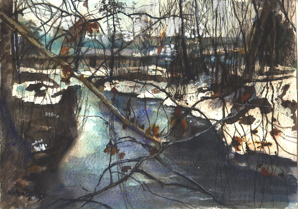 Opera Nora Berg - Lambro d'inverno