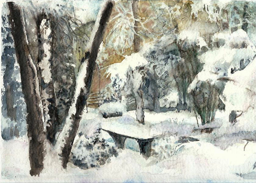 Opera Nora Berg - Il giardino di Ines